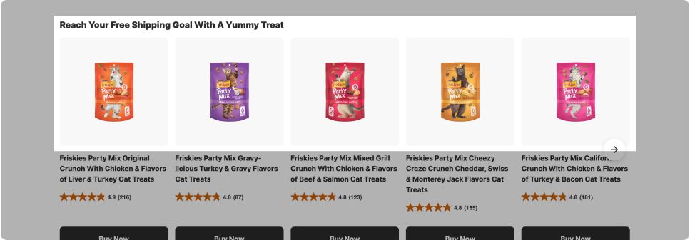 Cat Treats Fulfillment - Online Add-On for Free Shipping